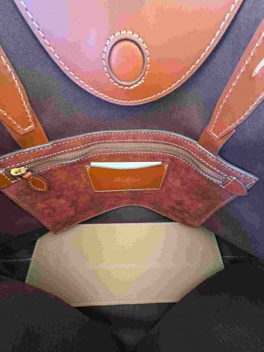 Toscano Cognac suede 3
